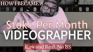 RAW AND REAL. The actual life of a Professional Videographer