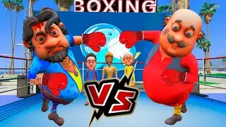 Motu Patlu Boxing Playing With John The Don In Gta 5