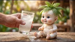 Adorable AI Fruit Babies Eating Their Favorite Foods 🍓🥝 | Satisfying Baby Animation