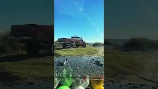 Jeep on Texas Coast Adventure