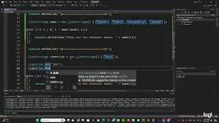 C# Programming - List Examples