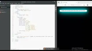CSS Glowing Tube Light Effects using HTML and CSS