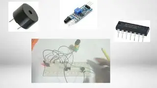 Digital Logic Circuit project ||Using NAND Gates and IR Sensor.