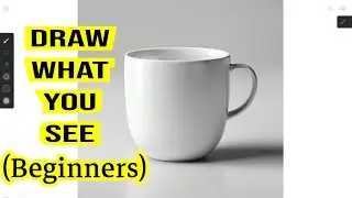 How to Draw What You See For Beginners |Techniques for Observing Objects in Drawing |Easy  Exercises