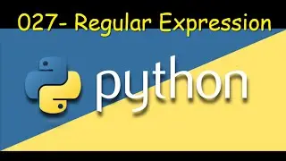 027- Regular Expression in python |Marathi |python