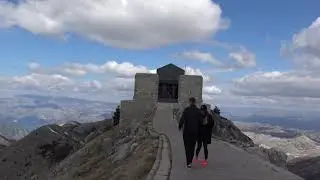 Lovcen - The Mausoleum of Njegos on Lake Peak