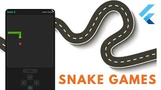 Flutter Snake Games | Speed Code