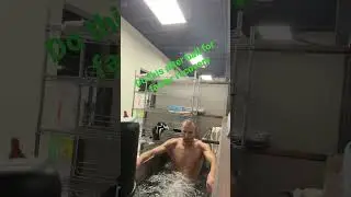 Cold plunge works for faster recovery 