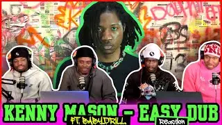 KENNY MASON - EASY DUB FT. BABYDRILL (VISUALIZER) | Reaction