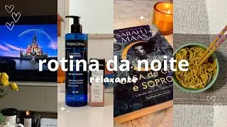 ROTINA DA NOITE RELAXANTE