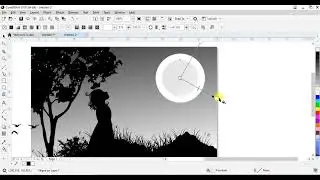 learn to design some creative abstract art from simple images. Corel Draw