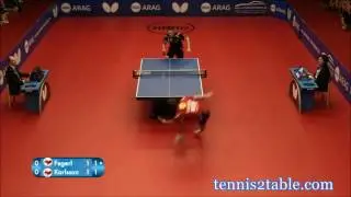 Incroyable Show Au Tennis De Table
