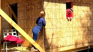 Building Our OFF-GRID Cabin In The Mountains Of Canada