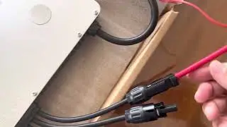 Teste de Continuidade na porta CC do Microinversor