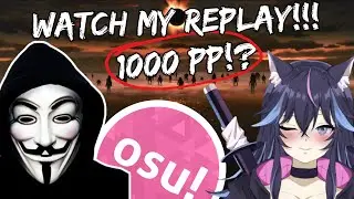 Vtuber EXPOSES osu! CHEATER