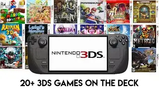 3DS is AWESOME on the Steam Deck