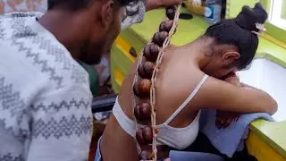 Pain Relief Back and Shoulder Massage ASMR | Indian Massage