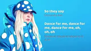 TONES AND I - DANCE MONKEY (LYRICS VIDEO)