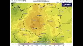 Silny upał w Polsce, czy błąd prognoz?