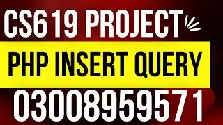 How to Insert Data in Database | PHP INSERT Query | PHP MYSQL Query How to add Record in Database