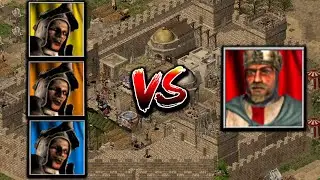Lionheart vs 3 Rat stronghold crusader