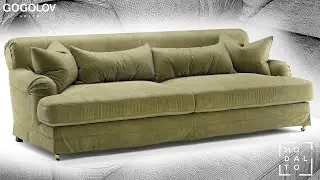 №195. Modeling Sofa 