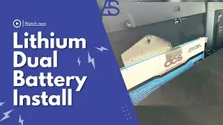 Lithium Dual Battery Install | New Ford Ranger ‘ Next Gen’ XLT 2023