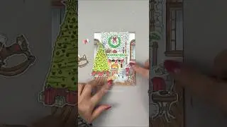 Fireplace Christmas Card - complete video is on our channel!
