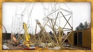 Hyperia at Thorpe Park - Construction Timelapse