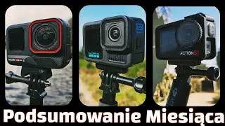 Podsumowanie miesiąca w świecie kamer sportowych. GoPro, DJI, Insta360