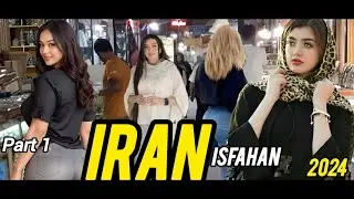 Exploring IRAN in 2024!! Grand Bazaar and Prices!! 🇮🇷 ISFAHAN City Vlog. part- 1ایران