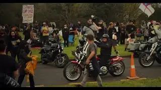 Brian Tamaki Protest Against COVID Pandemic Restrictions 2-10-2021