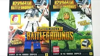 Lego PUBG Mobile Game Minifigure by Quan Guan Player 1 and Camo Sniper Guy