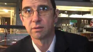 Phil Bloomer, Oxfam, at COP15, Copenhagen 2