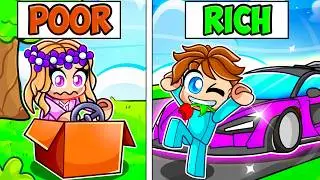 Going From POOR to RICH in Roblox Driving Empire!