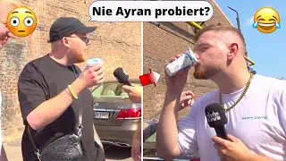 Trymacs probiert zum ersten Mal einen Ayran😳👀😂