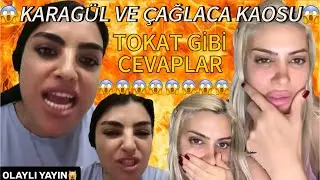 KARAGÜL AND ÇAĞLACA FIGHT! BREAKING CHAOS Erupted on TikTok Live! (She Gone Crazy) 