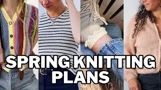 My Spring Stash-busting Knitting Plans