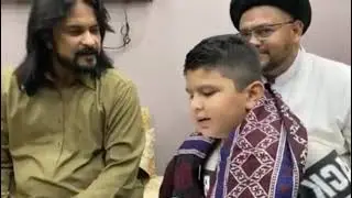 Irfan Haider || Bazar E Shaam Zainab || Irfan Haider with Fan
