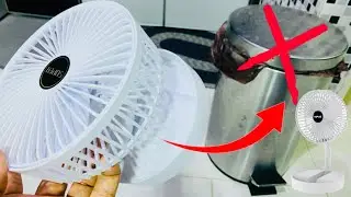Fan Not Spinning ! Do not throw it ! May same issue with this fan | Telescopic Folding Fan Repair