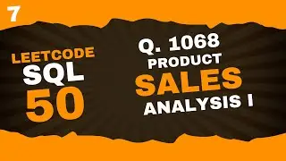 leetcode | sql 50 | question 1068 | 1068. product-sales-analysis-1