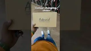 Ordered Colour changing shoes from Flipkart / Asteroid colour changing shoes #shoes #sneakers