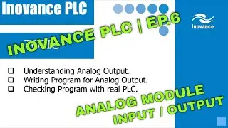 Inovance PLC | Ep.6 | Analog Module | Input/Output | Autoshop Software