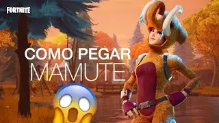 Fortnite - Como Pegar Skin Mamute (Guerreira Glacial)