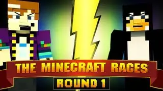 The Minecraft Races - TheFearRaiser v PenguinInMinecraft - Pit Frenzy