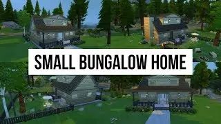 Small Bungalow Home - Sims 4 - Speed Build | BUILDMAS
