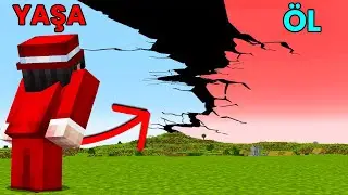 Neden Minecraft'ta Gökyüzünü Ortadan İkiye Böldüm?