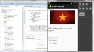 How to support multi language in android