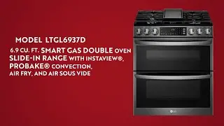 LGs Double Oven Slide-in Range Features and How to Use