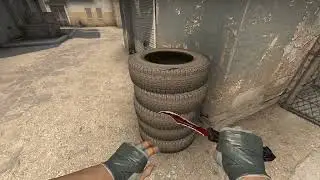 CS:GO BUTTERFLY KNIFE CRIMSON WEB WELL-WORN | SKIN SHOWCASE
